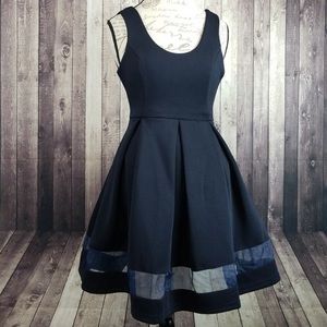 TOBI Navy Blue Dress ~ tags still on